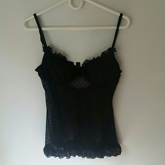 Victoria's Secret Lingerie Black Hearts - Picture 2 of 8